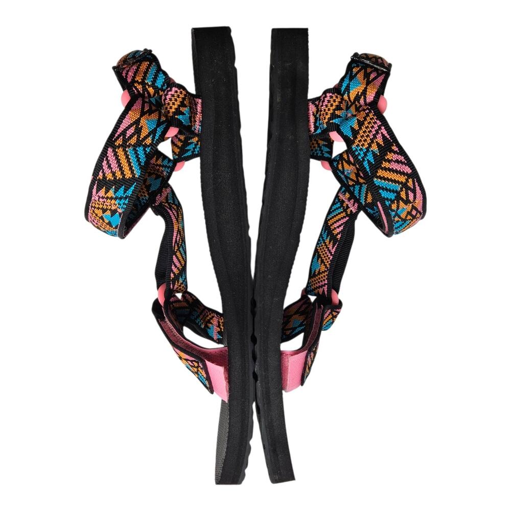 TEVA Women's 9 Original Universal Hiking Sandals 1003987 Boomerang Pink Aztec - Picture 6 of 7